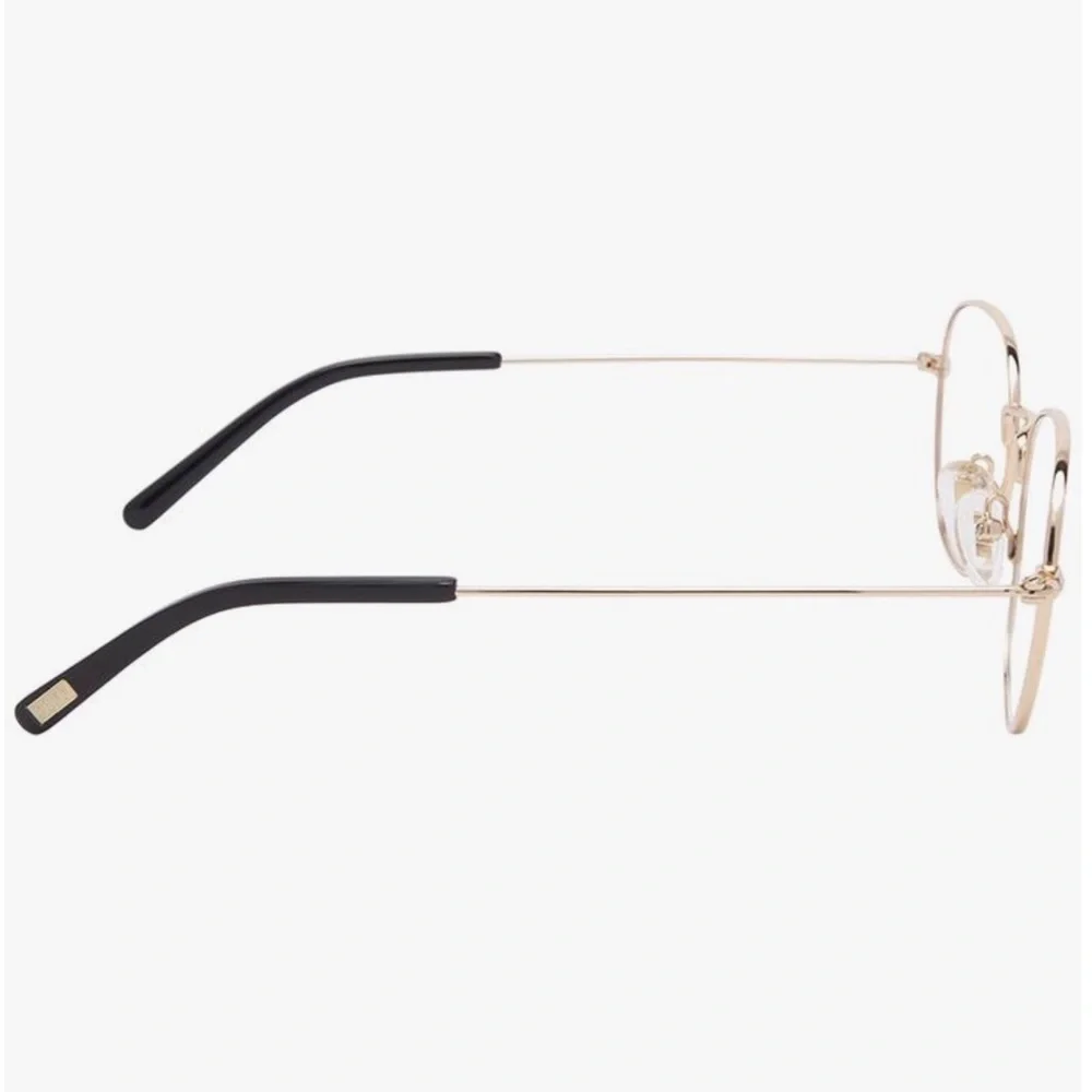 DIFF Sage Bluelight Glasses Gold Frame Blue Light Lenses Lightweight